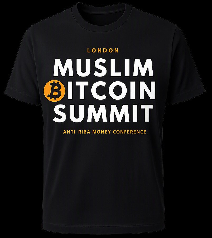 Muslim Bitcoin Summit Branded T-Shirt